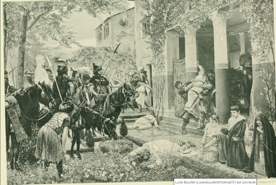 Reproduction gravée de l'œuvre présentée au Salon de 1893